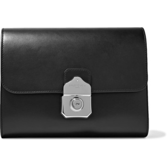 BALENCIAGA BLACK LOCK & KEY CHAIN SHOULDER BAG - Picture 7 of 8